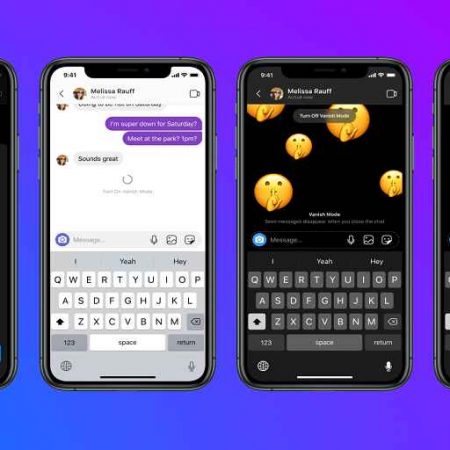 Vanish Mode on Messenger