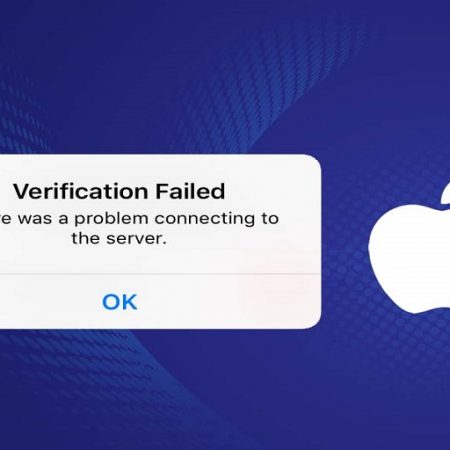 How to Fix Verification failed ‘There was an error connecting to Apple ID Server’